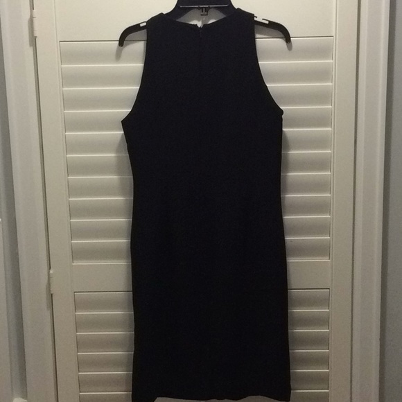 Bob Mackie Studio Black Embroidery Cocktail Dress - Picture 4 of 6